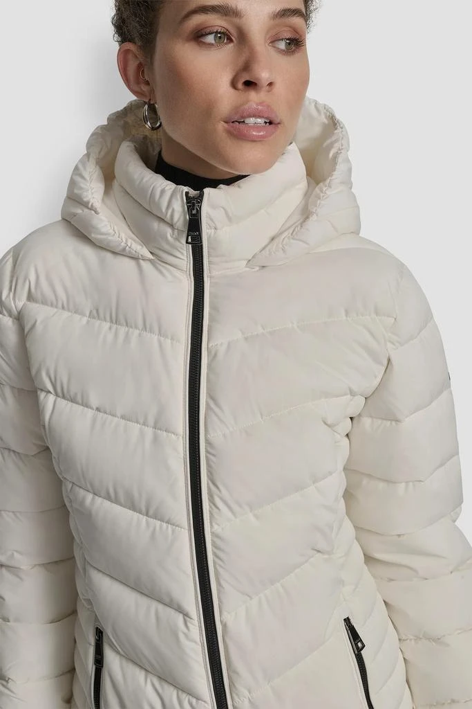 DKNY LIGHTWEIGHT PUFFER JACKET 4