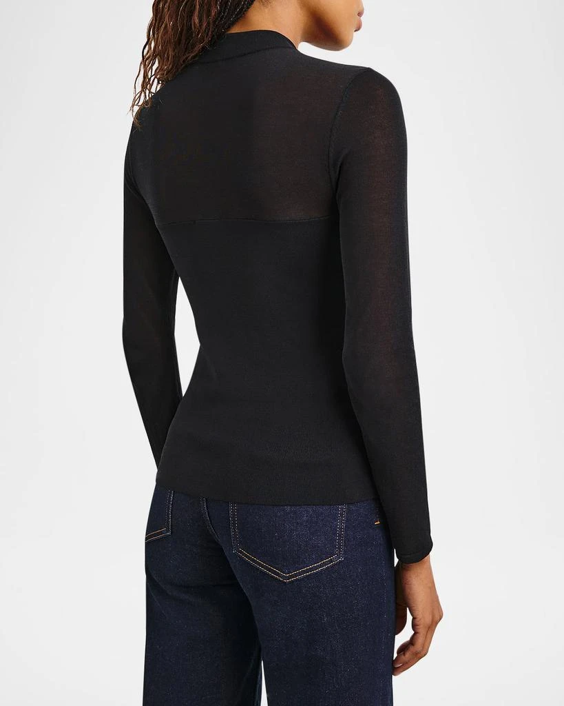 Rails Winona Ribbed Mock-Neck Top 3