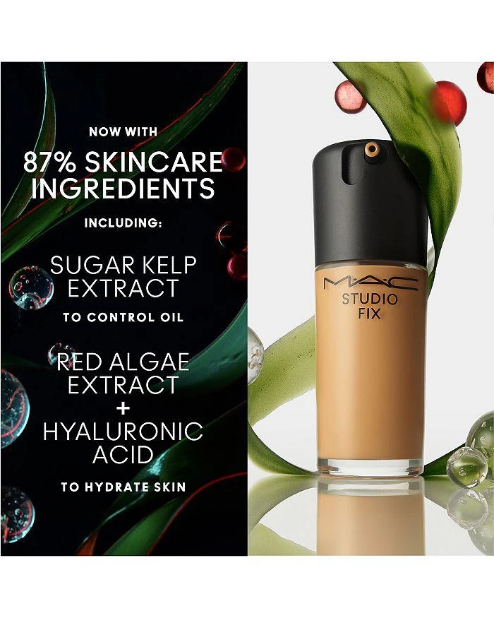 MAC Studio Fix Fluid SPF 15 24HR Matte Foundation + Oil Control 1 oz. 6