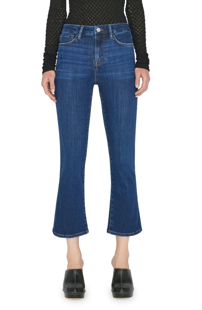 FRAME Le Crop Mini Boot High Waist Jeans