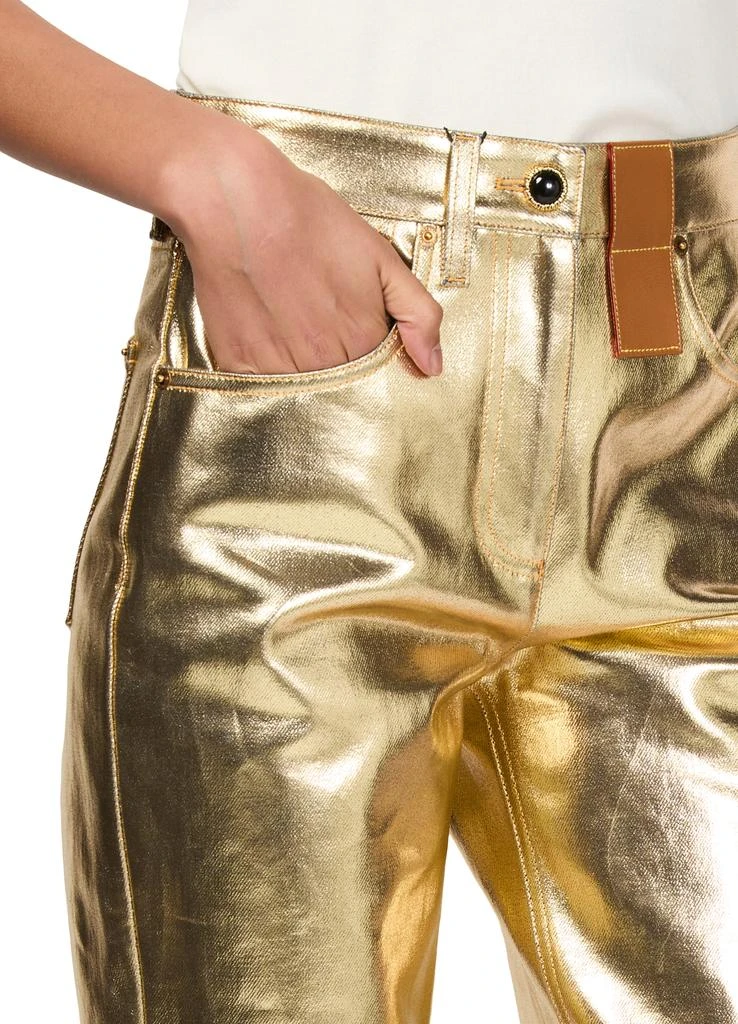 Louis Vuitton Golden Straight-Cut Jeans 3