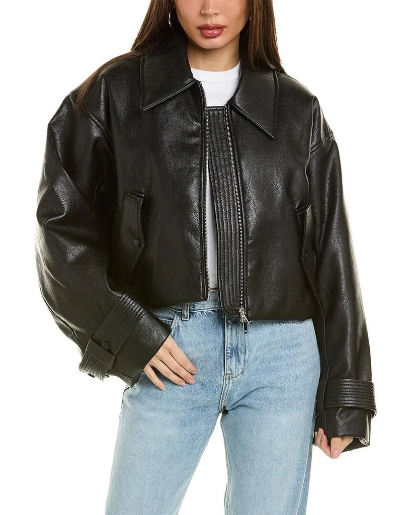 NICHOLAS Nicholas Paris Crop Moto Jacket 2