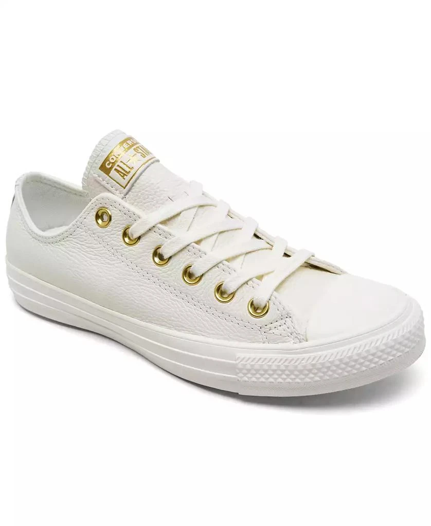 Converse Women's Chuck Taylor All Star Mono Leather Low Top Casual ...