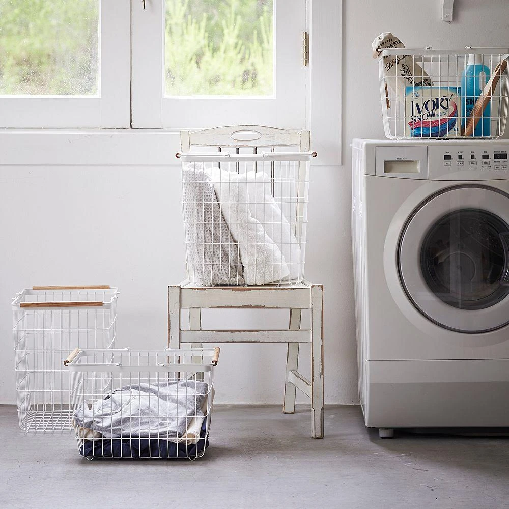 Yamazaki Tosca Laundry Basket, Medium 2