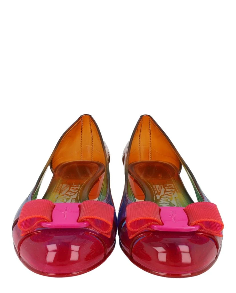 Salvatore Ferragamo Vara Jelly Ballet Flats 5