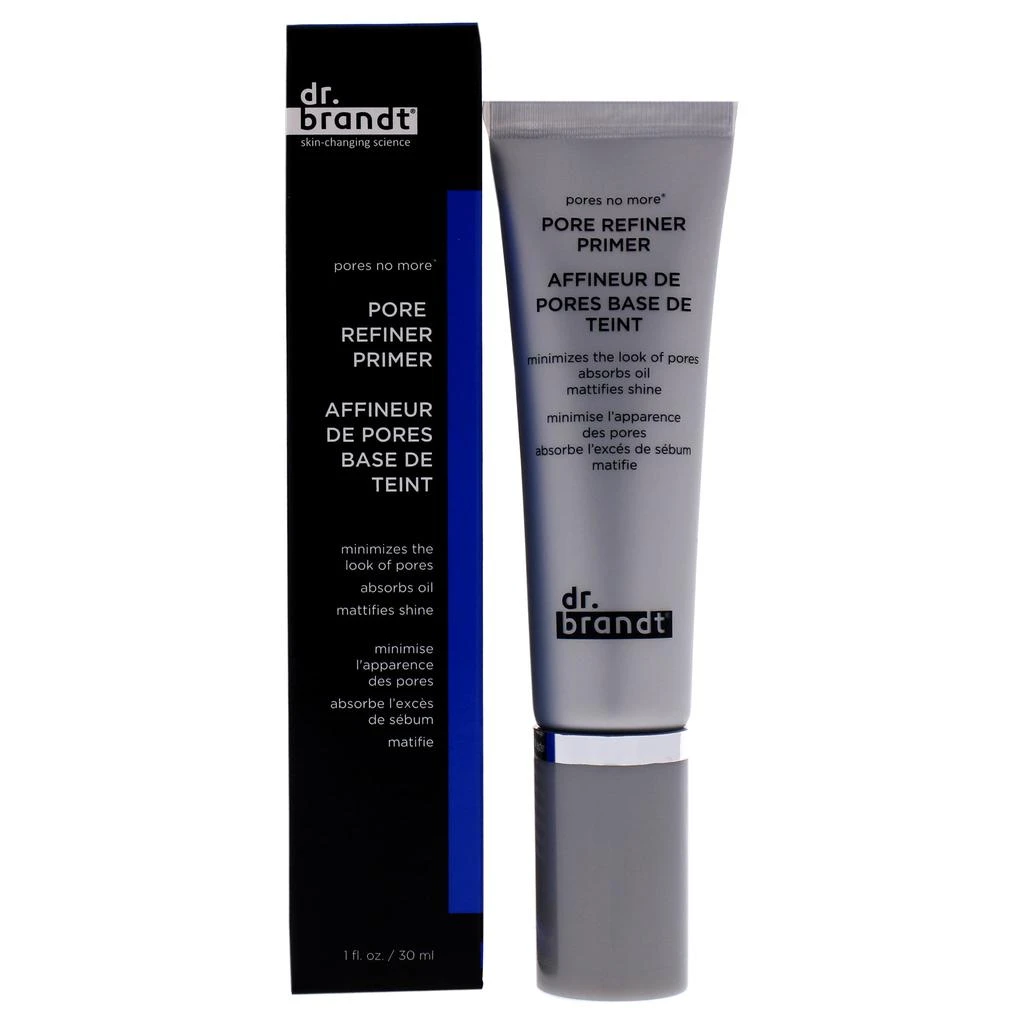 Dr. Brandt Skincare Pores No More Pore Refiner Primer - Oily-Combination Skin by  for Unisex - 1 oz Primer