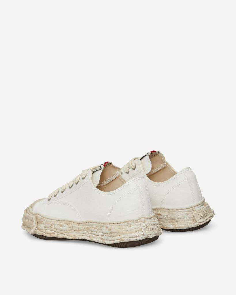 Maison MIHARA YASUHIRO Peterson 23 OG Dyed Sole Canvas Low Sneakers White 4