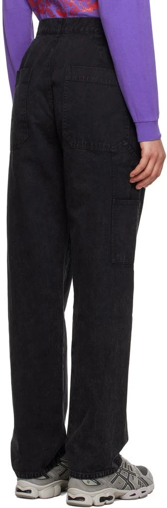 Awake NY Black Washed Trousers 3