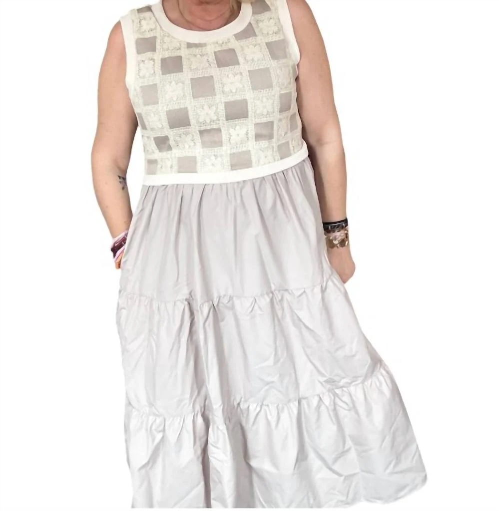 Jodifl - On The Coast Dress  On Sale Now with Up to 40% Off | Discover  Exclusive Deals & Savings at BeyondStyle  Authentic Jodifl women > dresses  > maxi|4140521698|clothing|cotton-blend|dresses|grey|maxi|patterned|under  $50