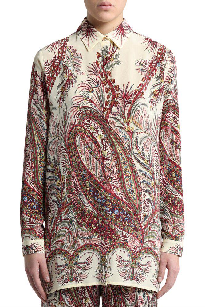 ETRO Etro Long Sleeve Printed Shirt