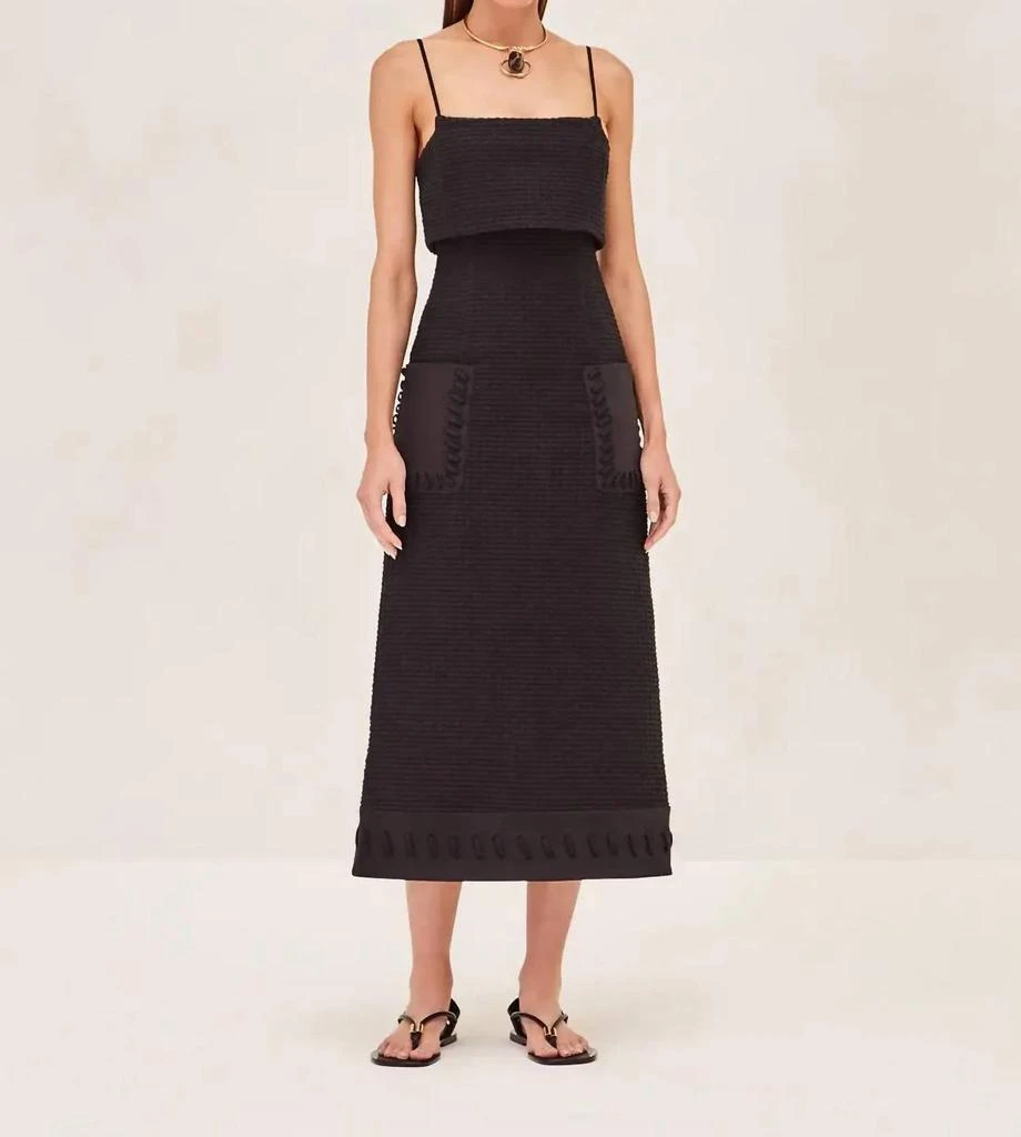 Alexis Noval Dress In Black 3