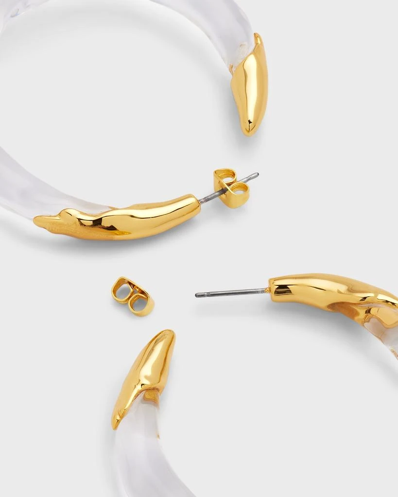 Alexis Bittar Molten Hoop Earrings 4