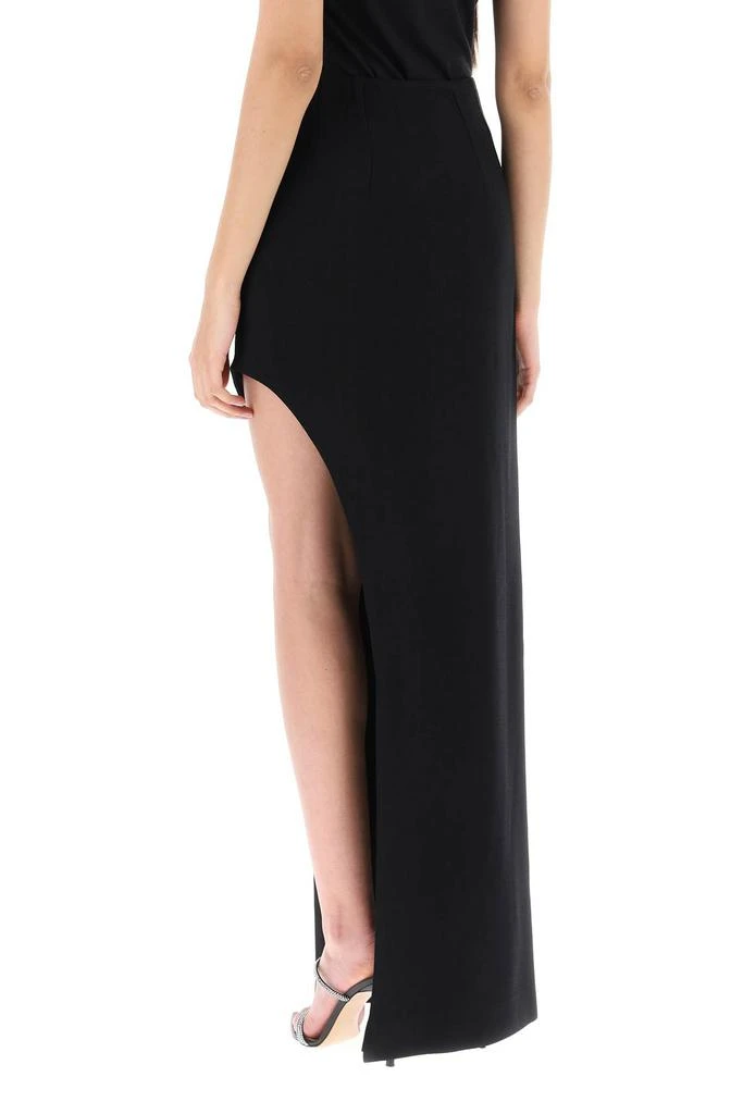 MVP WARDROBE 'plaza' skirt with asymmetrical hem 3