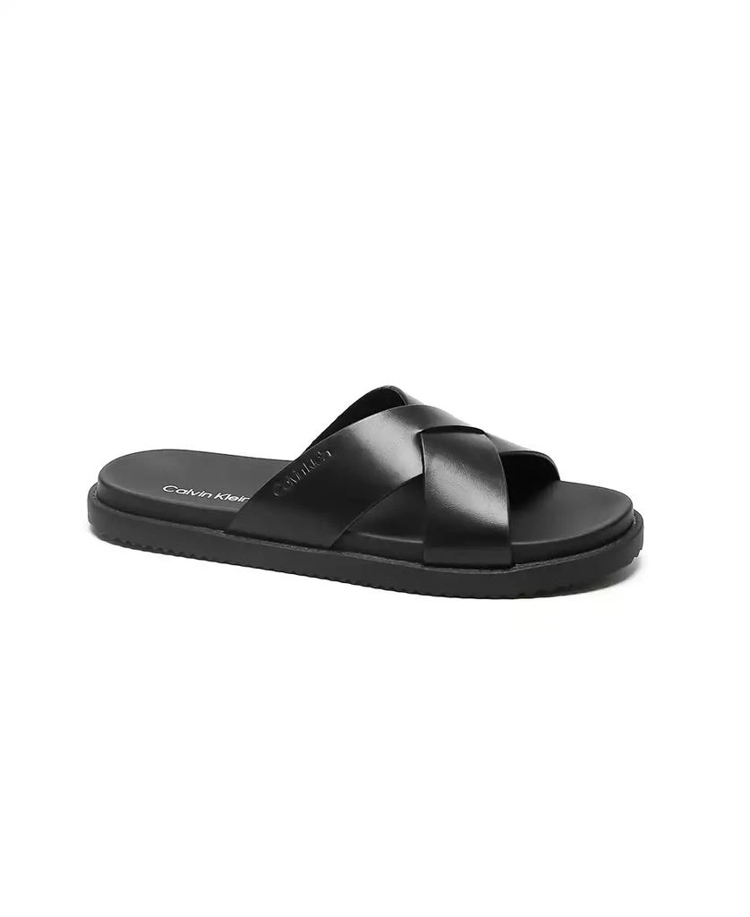 Calvin Klein Men's Lusako Slip-On Casual Sandals 1