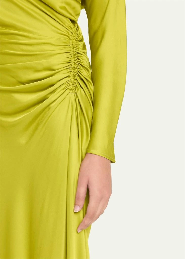 A.L.C. womens Piper Midi Dress, 6, Green