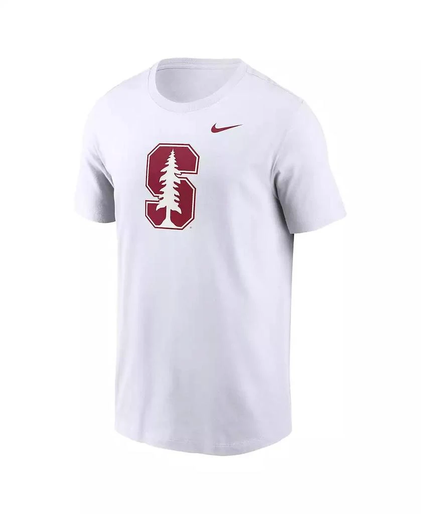 NIKE Men's White Stanford Cardinal Primetime Evergreen Logo T-Shirt 2