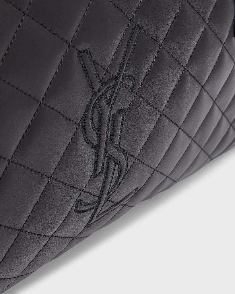 Yves Saint Laurent Es Giant YSL Travel Bag in Smooth Quilted Leather 6