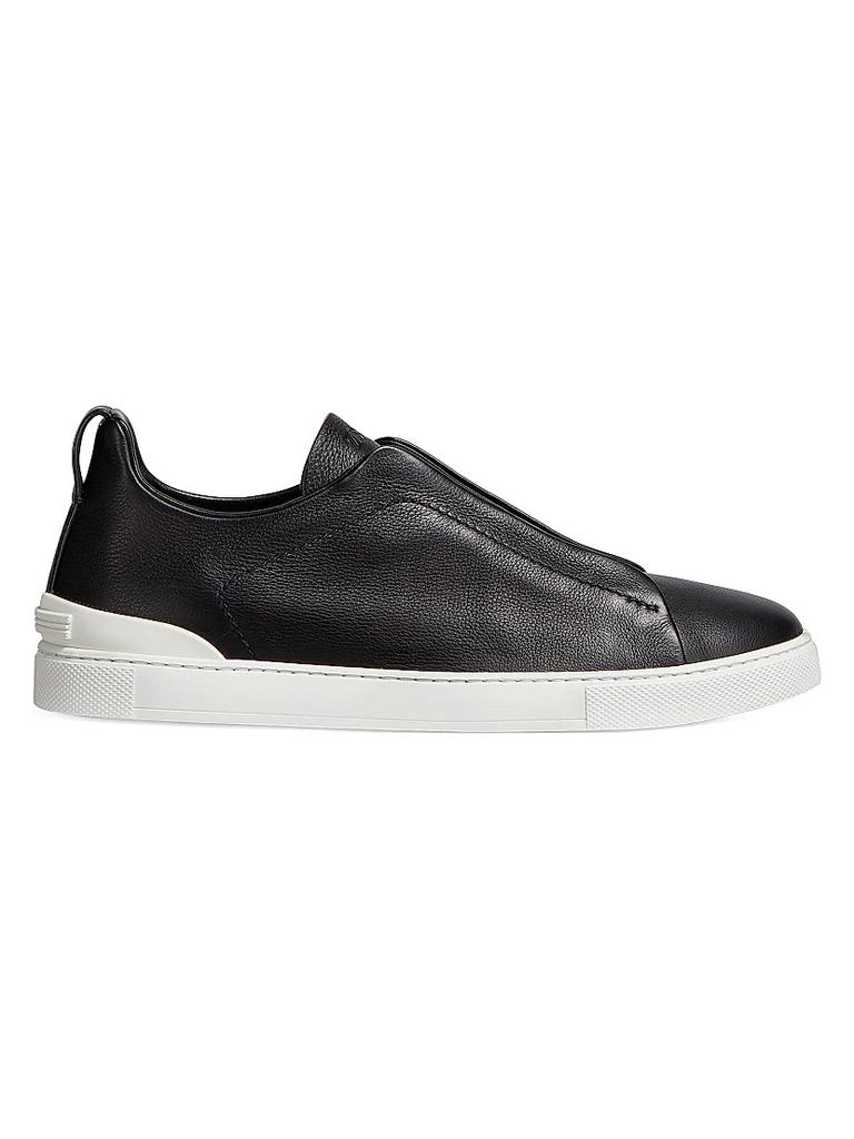 Zegna Secondskin Triple Stitch Sneakers 1