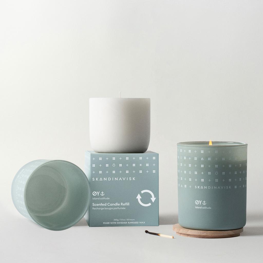SKANDINAVISK SKANDINAVISK Scented Candle Refill - ØY - 200g