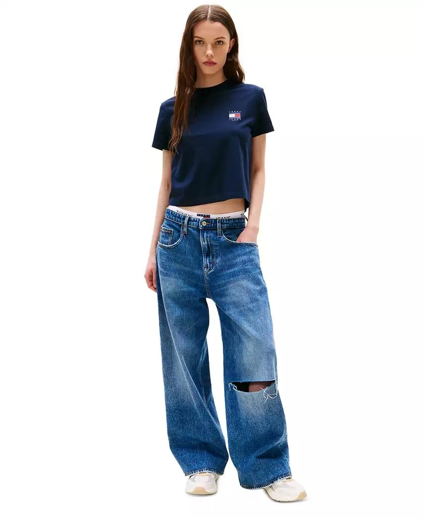 Tommy Jeans Women's Cotton Logo Graphic T-Shirt 1