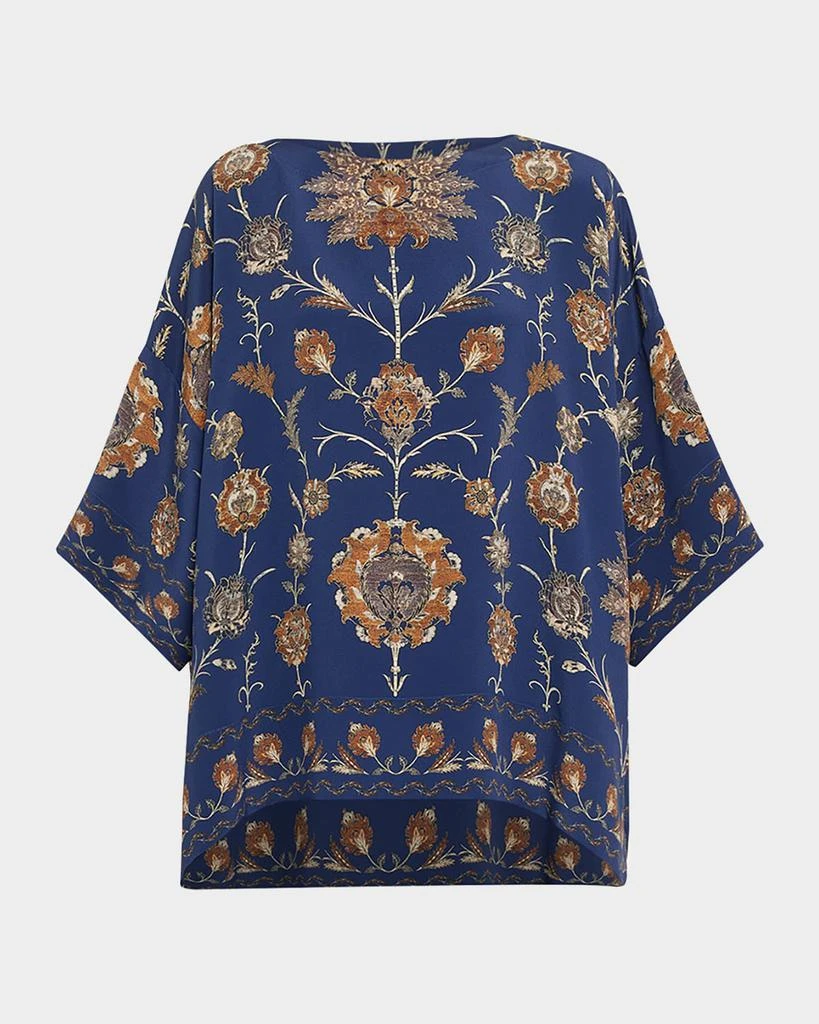 Eskandar Printed Tunic (Long Length) 1