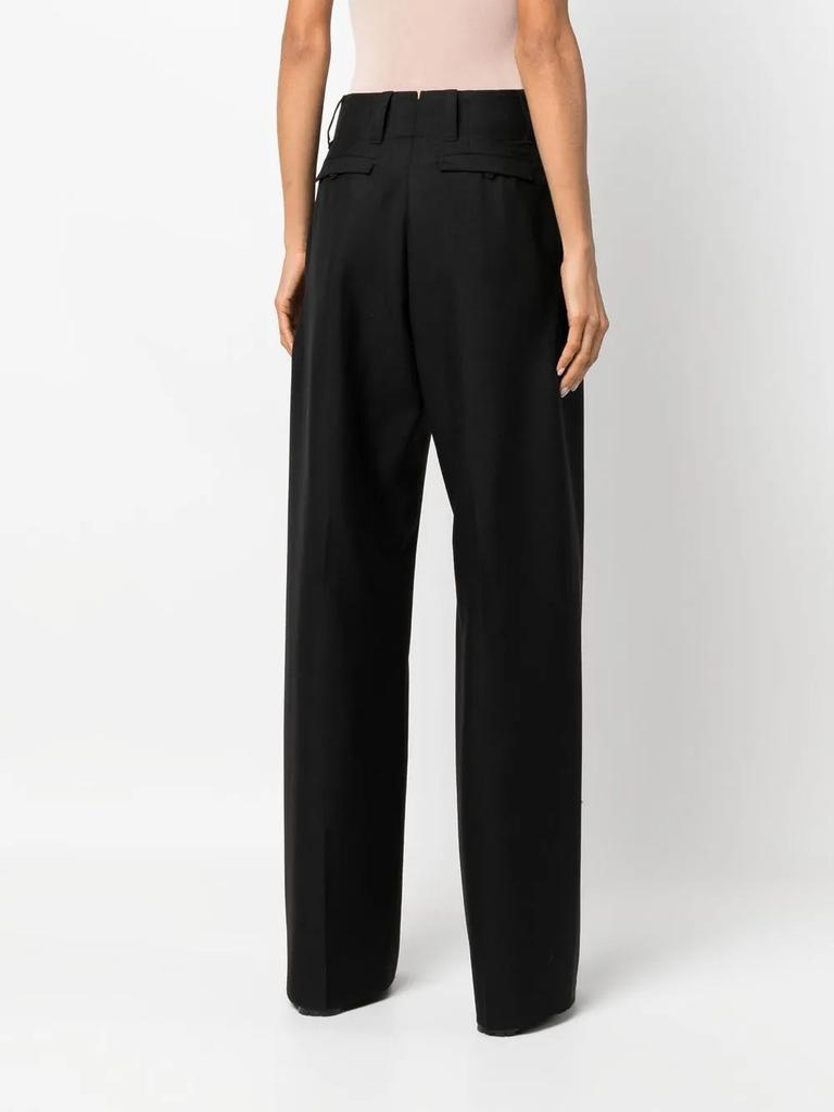 Salvatore Ferragamo Ferragamo High-Waisted Wide-Leg Trousers