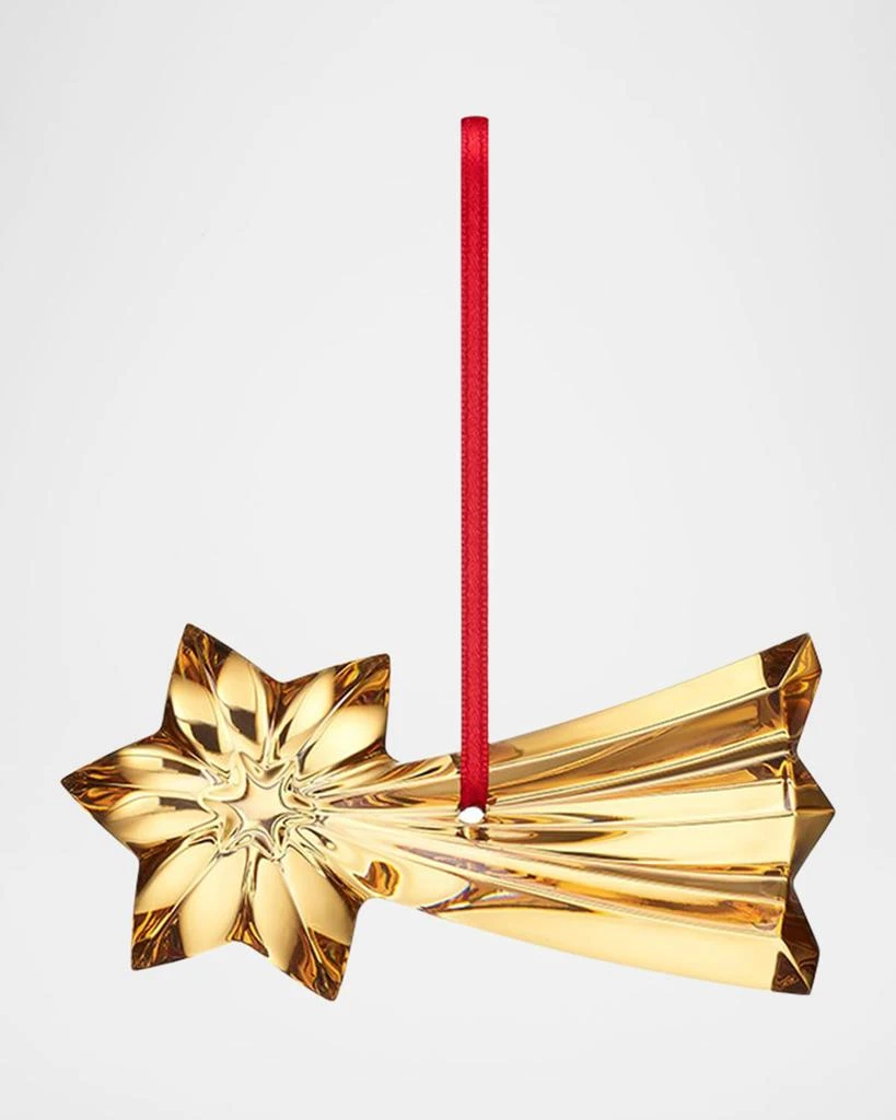 Baccarat Shooting Star 20K Gold-Gilded Christmas Ornament 1