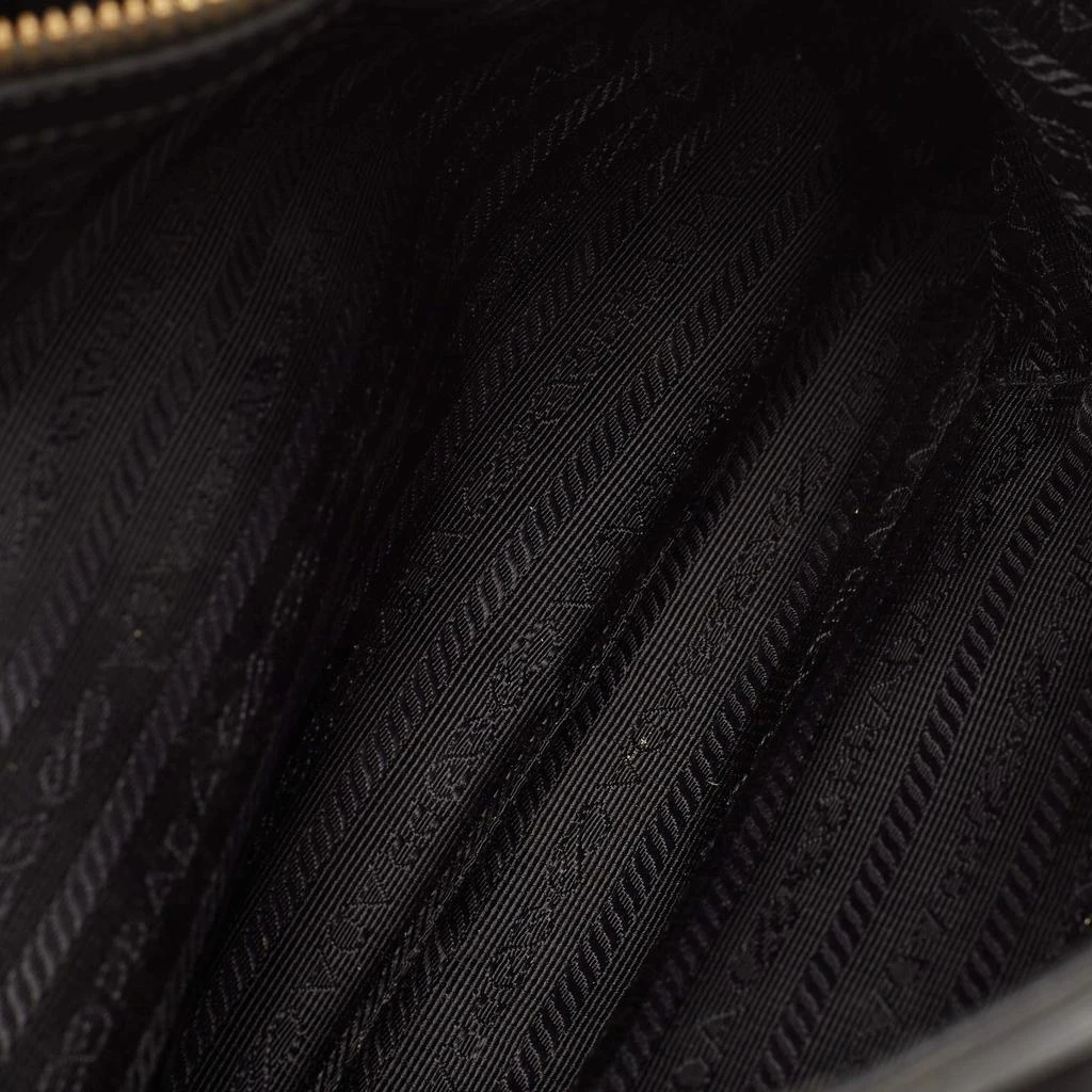 Prada Prada Black Nylon and Leather Top Handle Bag 7