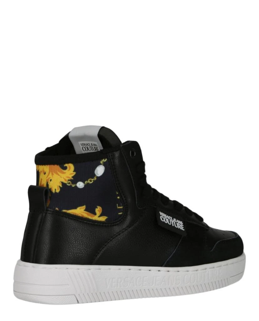 Versace Jeans Meyssa Baroque High-Top Sneakers 3