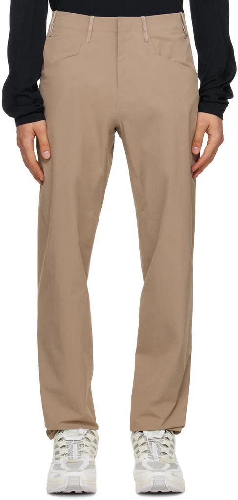 Veilance Brown Voronoi Trousers 1