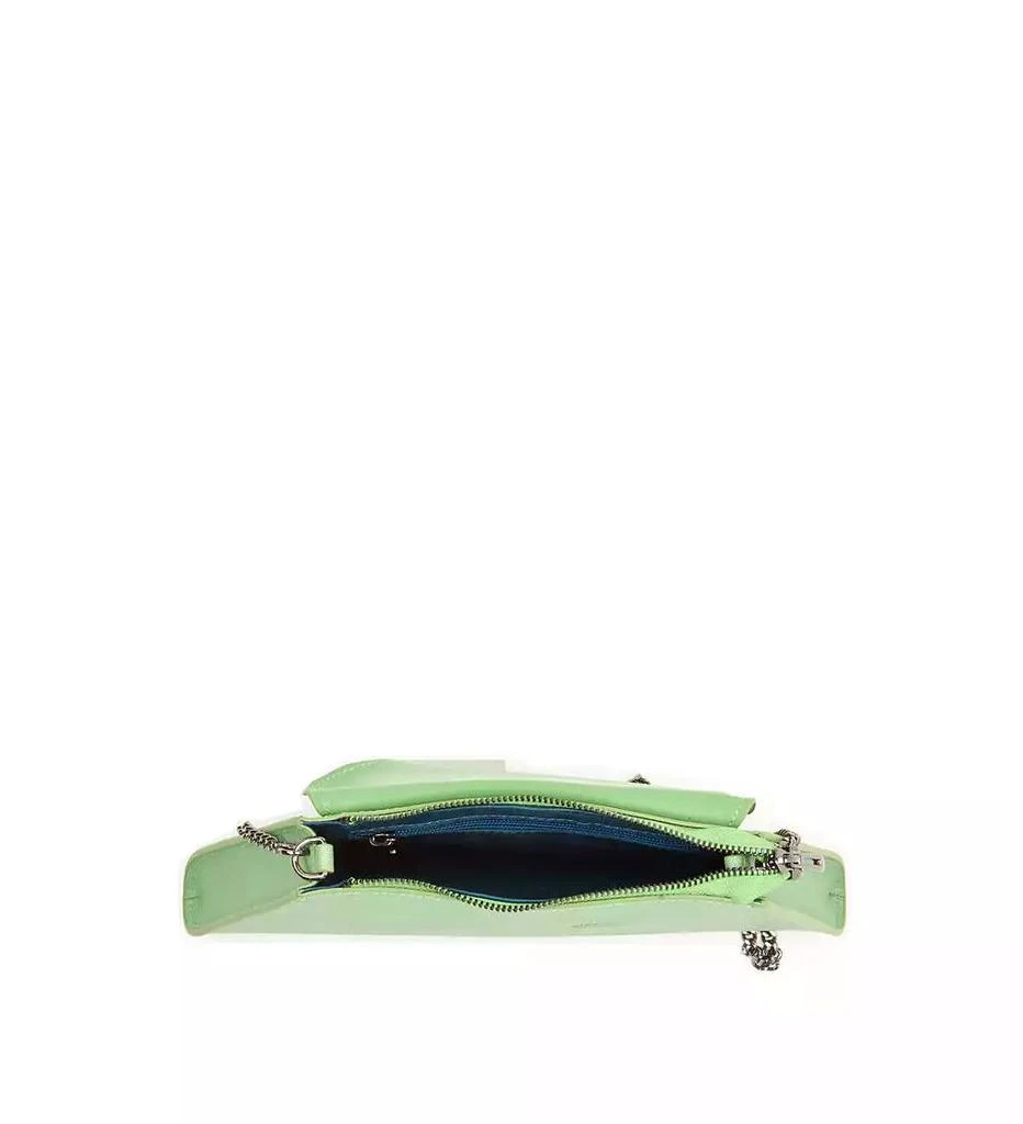 SUSU Leather Clutch Bag Summer Green Evening Purse Unique Women
s Handbag 5