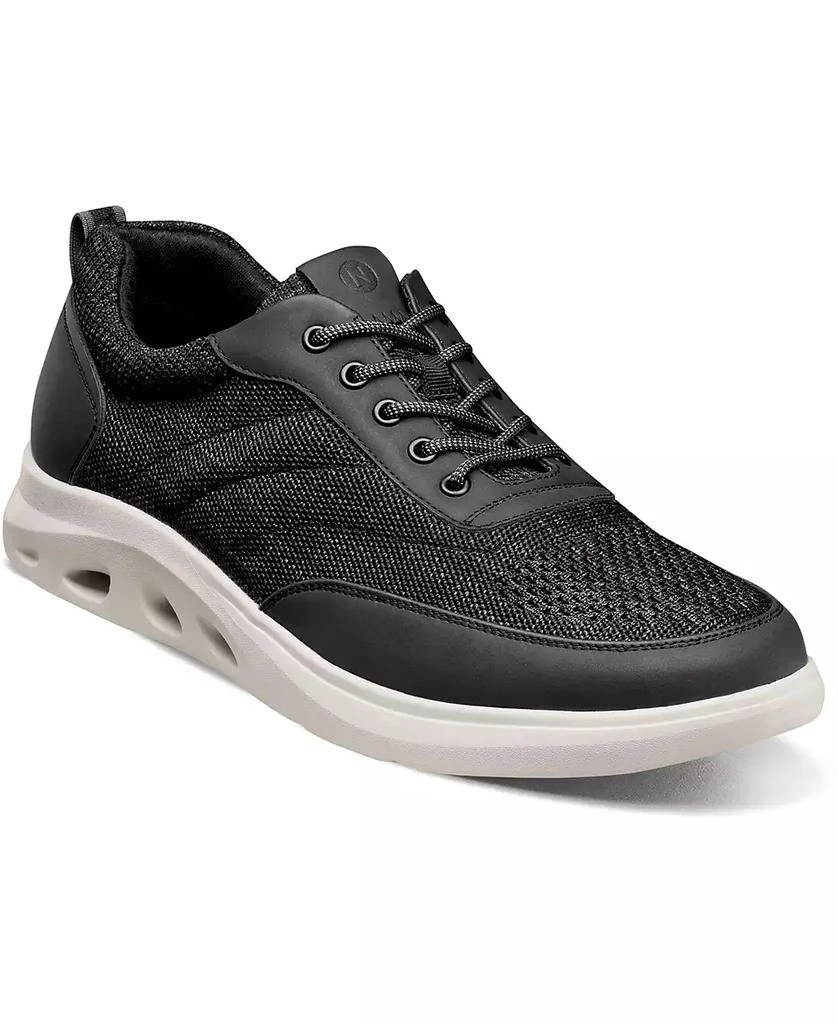 Nunn Bush Men's Ponte Knit Moc Toe Sneaker 1