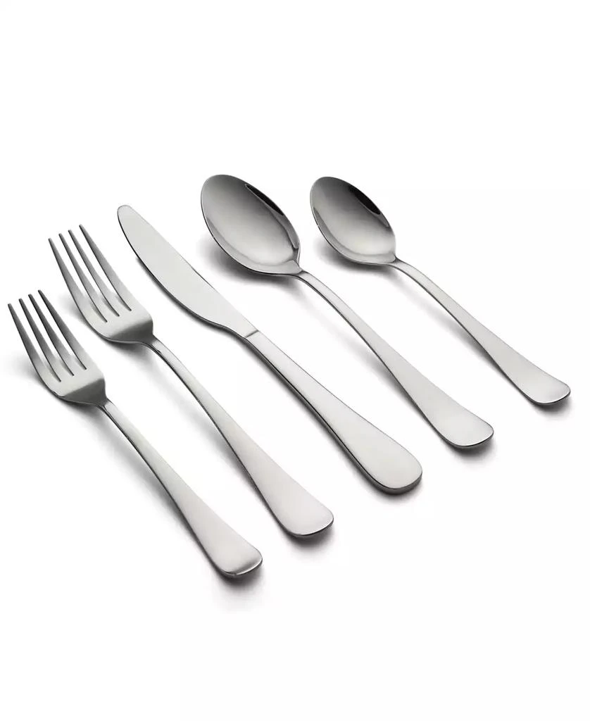 Cambridge Silversmiths Rhiannon Mirror Flatware Set, 45 Piece 1