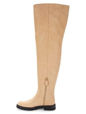 Stuart Weitzman Chicago Leather Thigh Boots