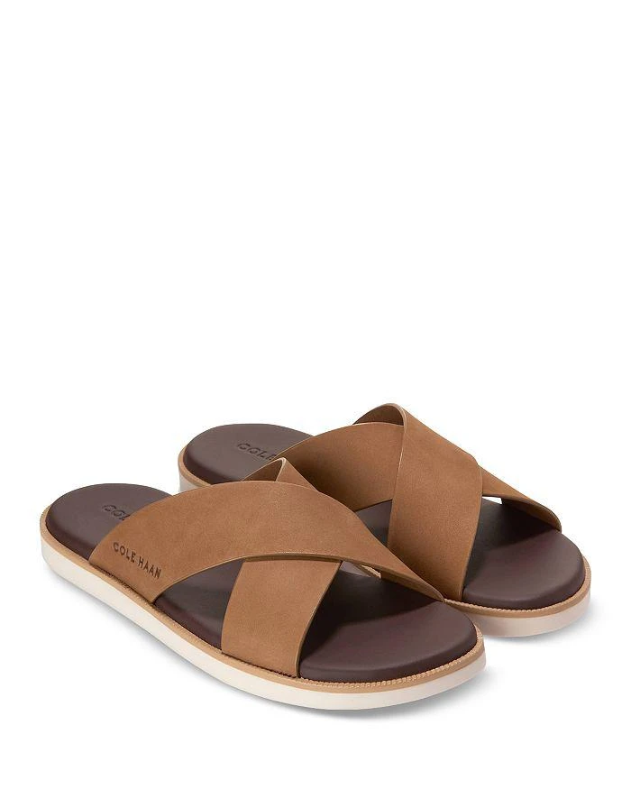 Cole Haan Men's Nantucket Cross Strap Slide Sandals 3