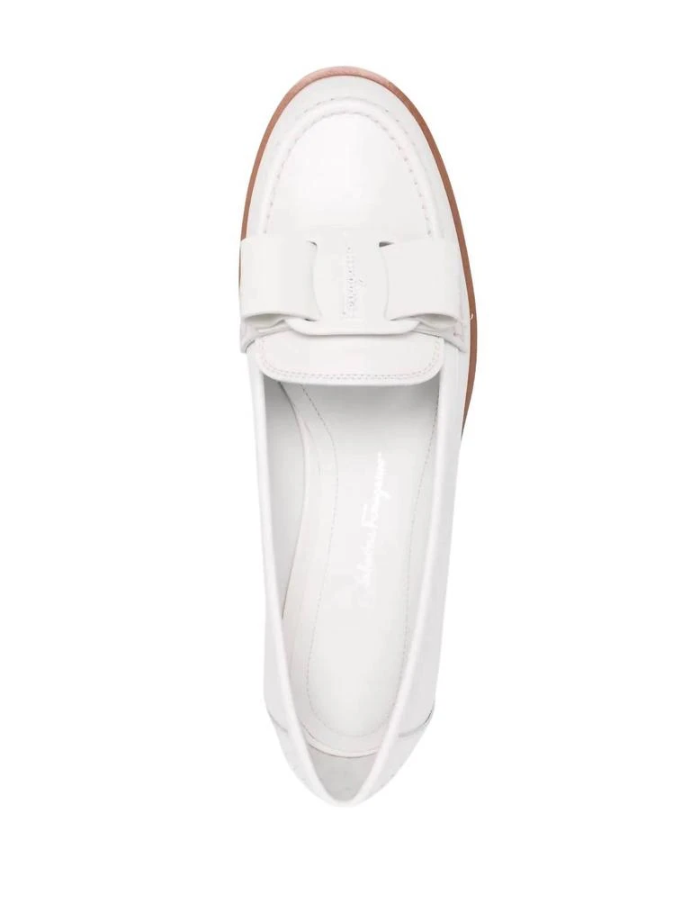 Salvatore Ferragamo Salvatore Ferragamo - Women
s Viva Bow-embellished Loafers 4