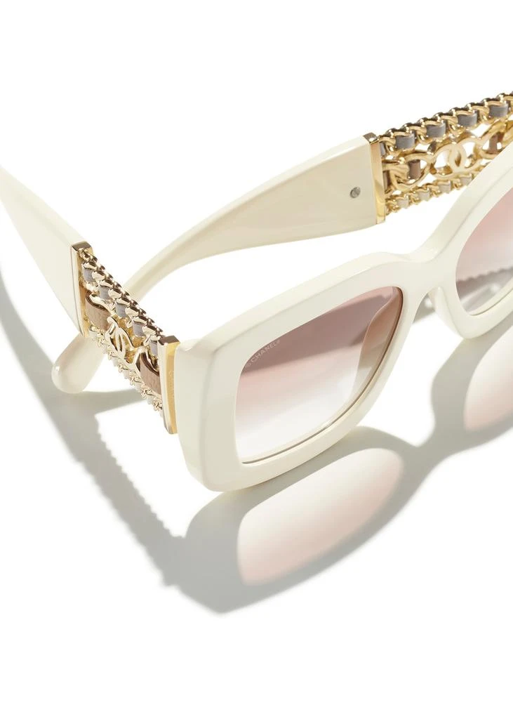 CHANEL Square-frame sunglasses 4