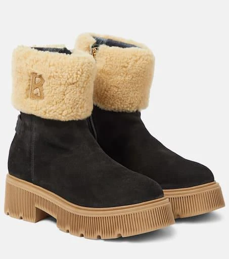 Bogner Turin 2B shearling-lined suede ankle boots 1