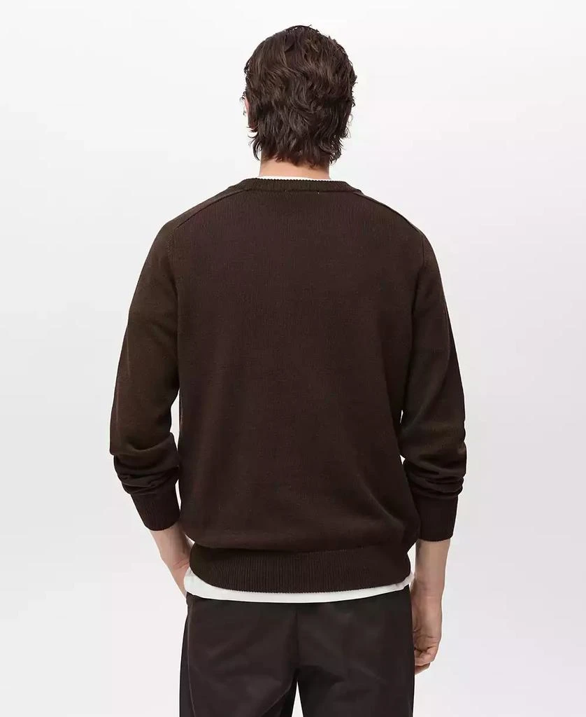 Mango Men's Knitted Cotton Sweater 3