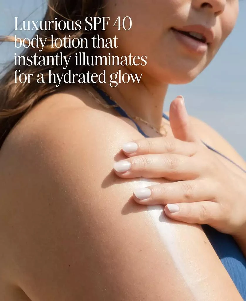 Coola Dew Good Illuminating Body Melt Sunscreen Lotion SPF 40, 3.4 oz. 3