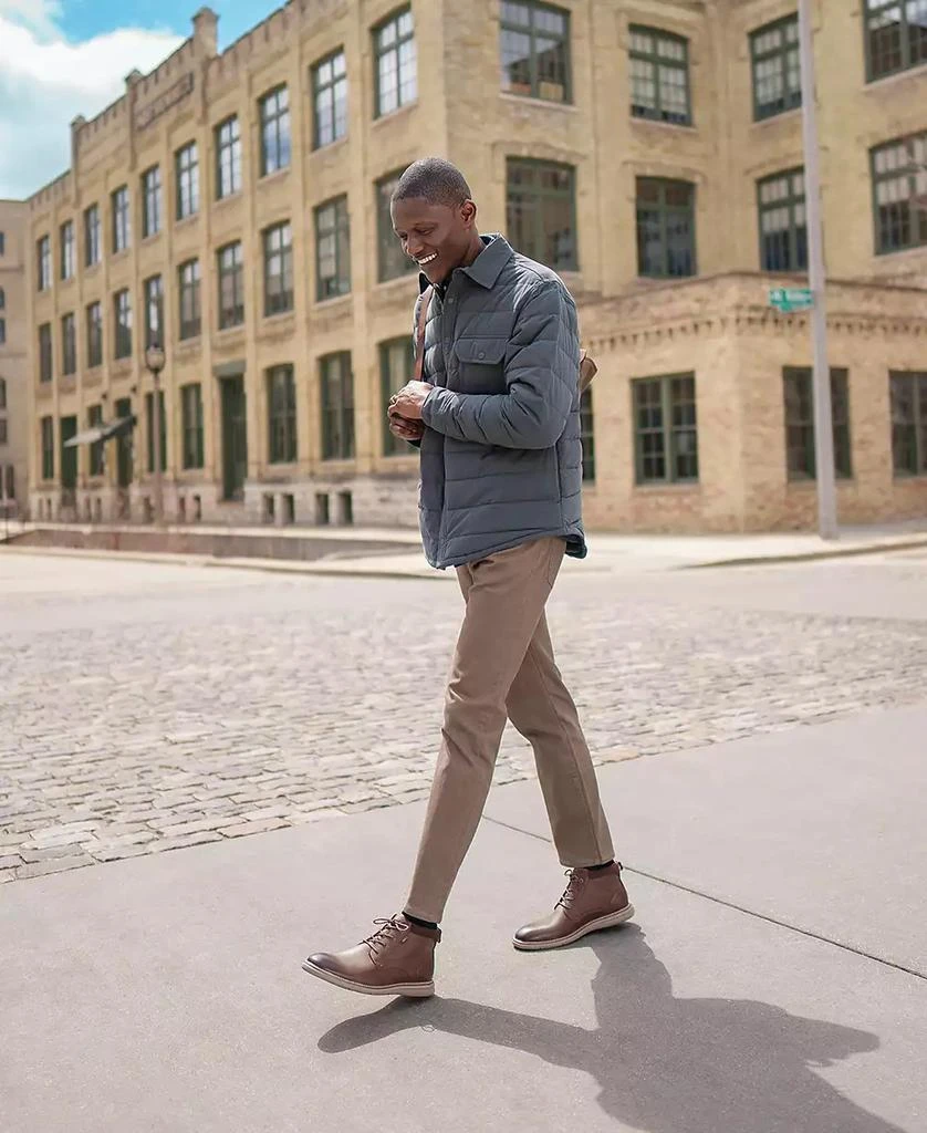 Nunn Bush Men's Chase Plain Toe Chukka Shoes 6