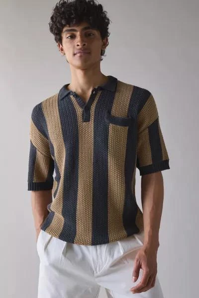 The Ragged Priest The Ragged Priest Short Sleeve Polo Sweater 1