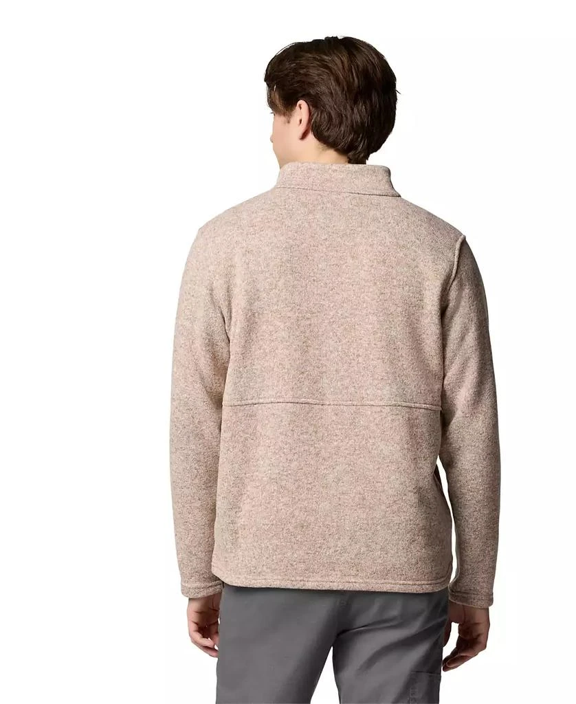 Columbia Men's Alto Pass Textured Knit Sweater Fleece Zip-Front Jacket 7
