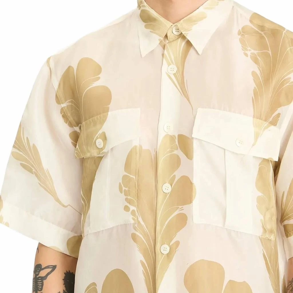 Dries Van Noten Cass Japanese Print Shirt In Dessin E 4