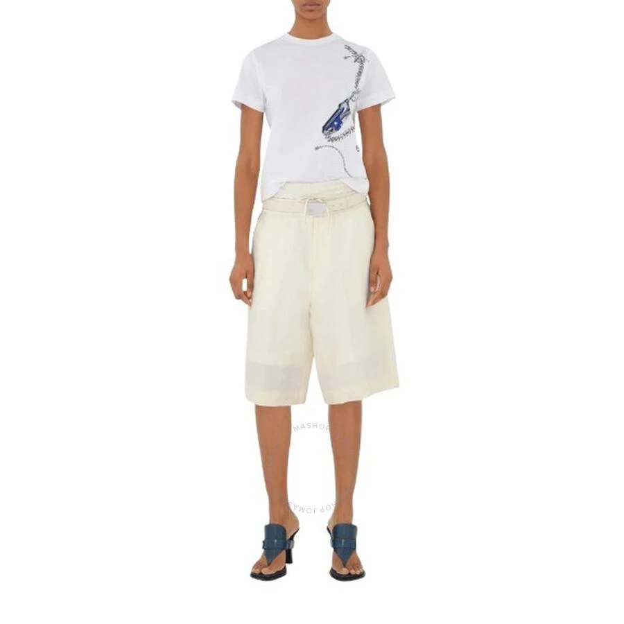 Burberry Knight-Printed Crewneck Cotton T-Shirt 3