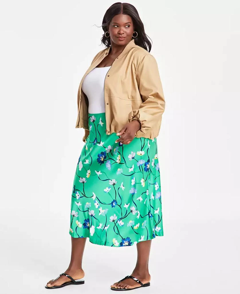 On 34th Trendy Plus Size Pull-On Skirt, Exclusively at Macy's 2