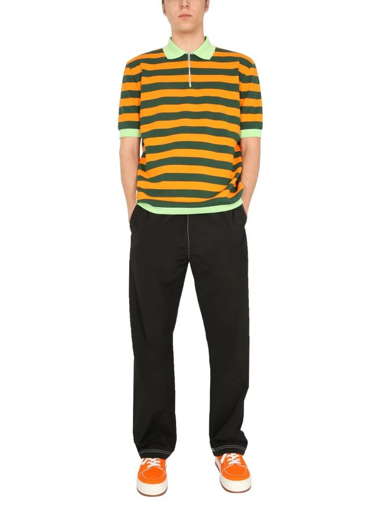 SUNNEI Sunnei Stripped Knitted Polo Shirt 3
