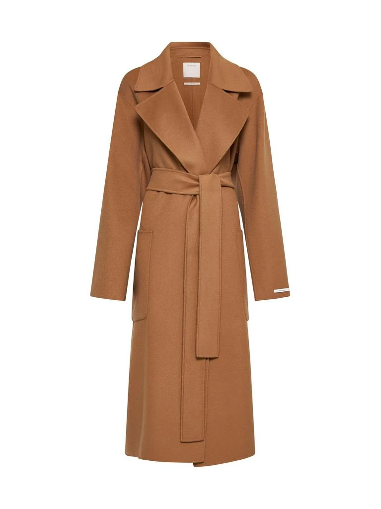 Max Mara Sportmax Belted Long-Sleeved Coat 1