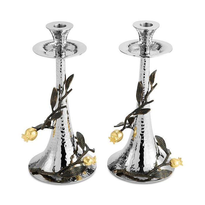 Michael Aram Pomegranate Candleholders, Set of 2 3