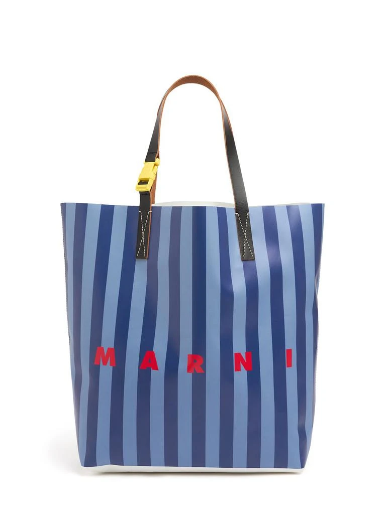 Marni Striped Tote Bag 1